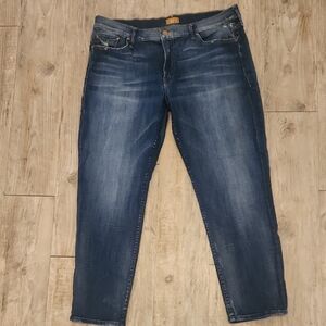 MOTHER Women's Boyfriend Jeans in Blue